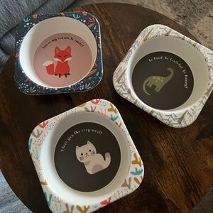 Bamboo Bowls (3) for Kids in Bundle